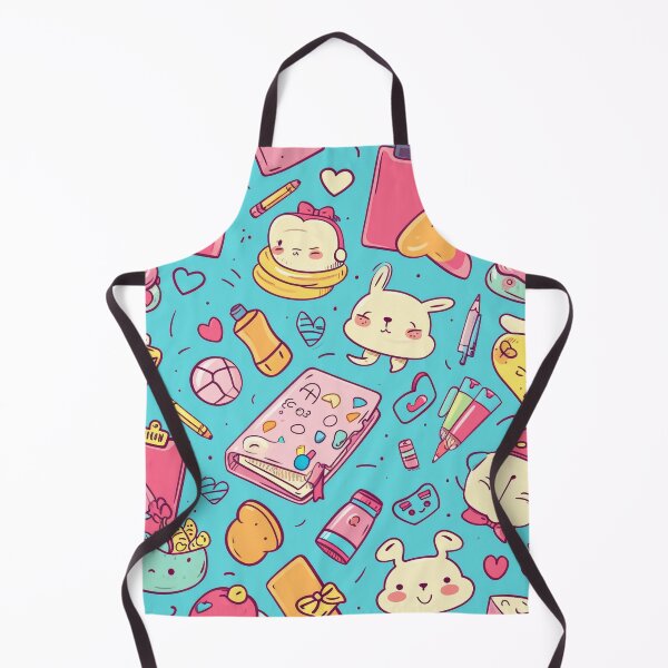 Item preview, Colorful Kawaii Patterns Featuring Animals and Food designed and sold by Piotrek0001.