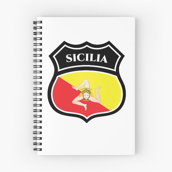Item preview, Sicilia shield flag emblem designed and sold by EmeraldeaArt.