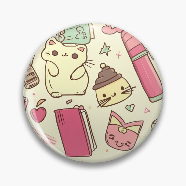 Item preview, Copy of Colorful Kawaii Patterns Featuring Animals and Food designed and sold by Piotrek0001.