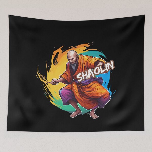 Item preview, Shaolin Monk Martial Arts designed and sold by Design_Your_Day.