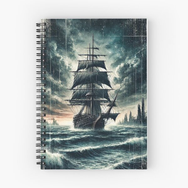 Item preview, Dystopian Ship Scene designed and sold by Blink Art Studio.