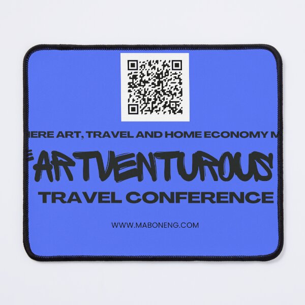 Item preview, ArtVenturous Travel Conference LOGO QR9 designed and sold by Siphiwe Ngwenya The Founder.