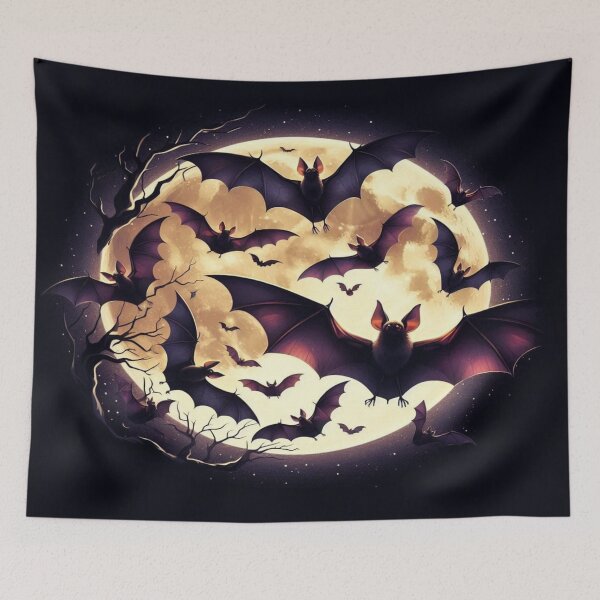 Item preview, Bats on Halloween designed and sold by Trac-Fusion.