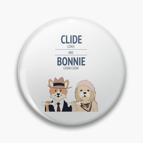 Item preview, couple DOG CLIDE BONNIE  designed and sold by wonderpix.