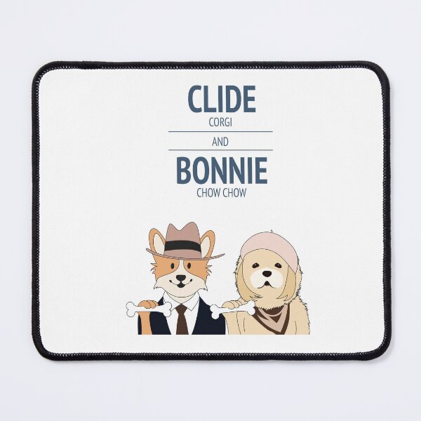 Item preview, couple DOG CLIDE BONNIE designed and sold by wonderpix.