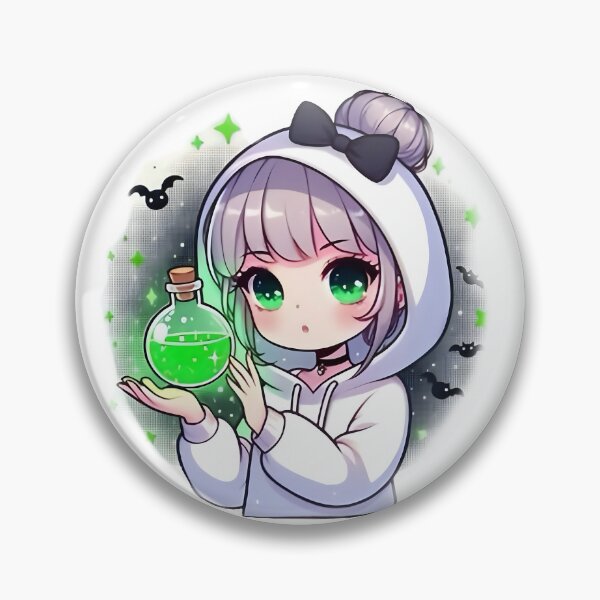 Item preview, Bangsbun – The Potion Apprentice with Glowing Green Magic designed and sold by bangsbun.