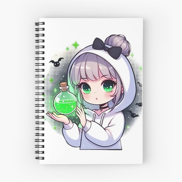 Item preview, Bangsbun – The Potion Apprentice with Glowing Green Magic designed and sold by bangsbun.