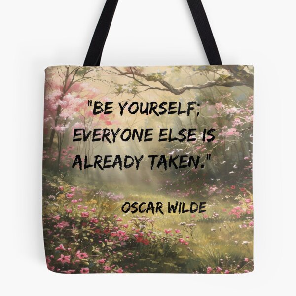 Item preview, Quote "Be yourself everyone else is taken".   designed and sold by myartisanco.