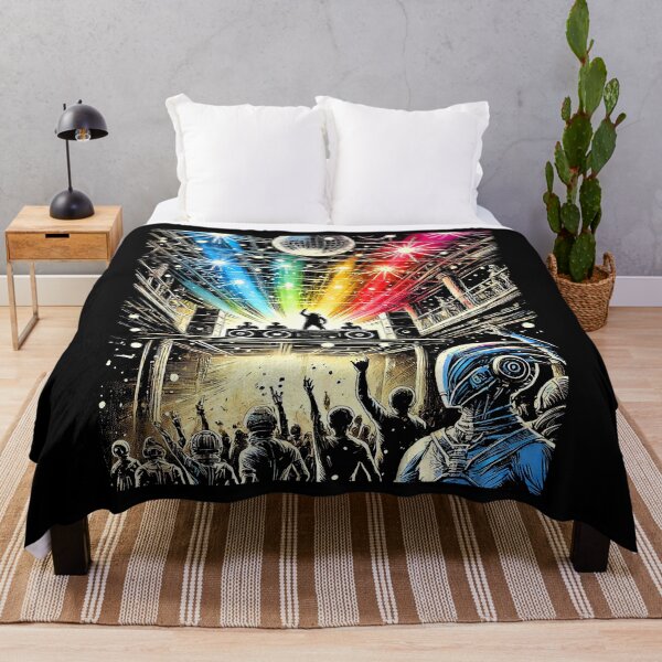 Item preview, Vibrant Nightclub DJ Graphic Design designed and sold by Tabu Touch.
