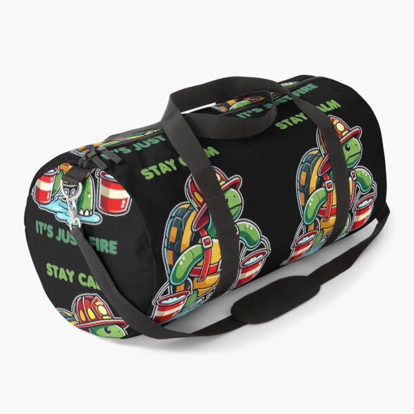 Item preview, Turtle Firefighter - Stay Calm It's Just Fire designed and sold by MaateoDesign.