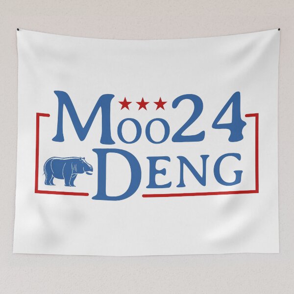 Item preview, Moo Deng 2024 Funny Election Campaign Design designed and sold by NexaArts.