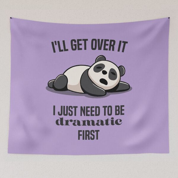Item preview, I'll Get Over It designed and sold by Sarcastic Panda.