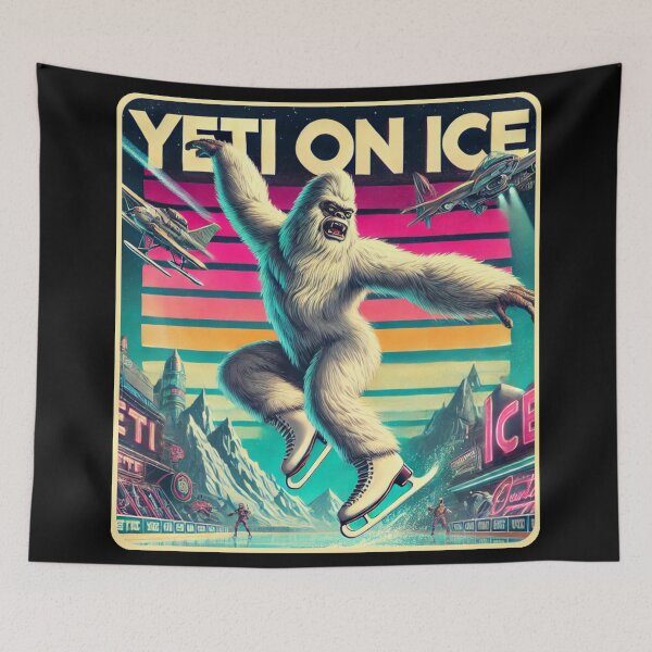 Item preview, Yeti on ice designed and sold by Random-Reality.