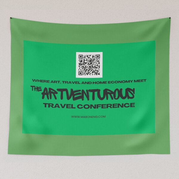 Item preview, ArtVenturous Travel Conference LOGO QR10 designed and sold by Siphiwe Ngwenya The Founder.