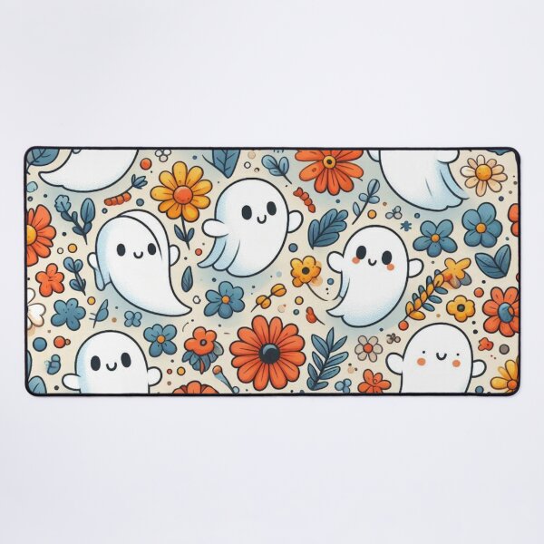 Item preview, Floral Happy Spooky Ghost designed and sold by DeeCeeFashion.
