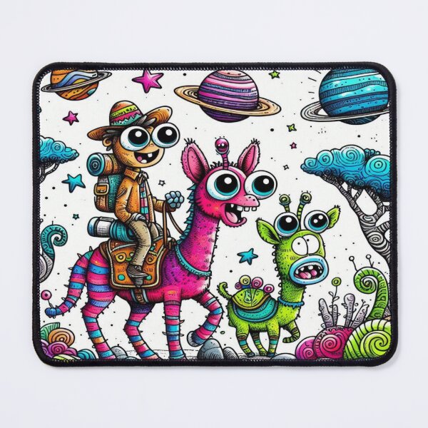 Item preview, falcon88 "Alien Wildlife Safari with Fantasy Creatures (Doodle Style) designed and sold by Imaginarium of Chaos falcon88 .