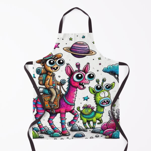 Item preview, falcon88 "Alien Wildlife Safari with Fantasy Creatures (Doodle Style) designed and sold by Imaginarium of Chaos falcon88 .