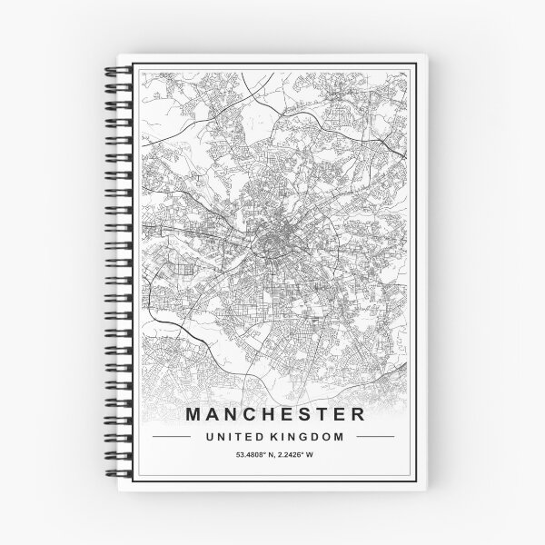 Item preview, Manchester Map designed and sold by SHAMPAIN-ART-CO.