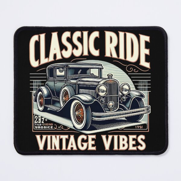Item preview, Vintage Car T-shirt designed and sold by CreativeFlux.