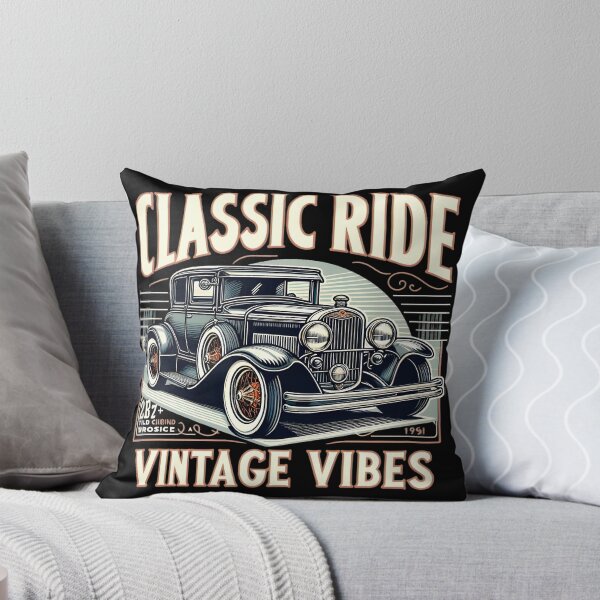 Item preview, Vintage Car T-shirt designed and sold by CreativeFlux.