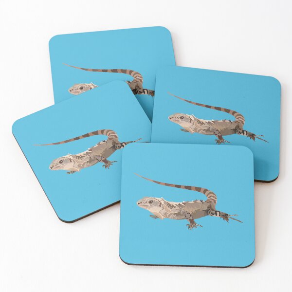 Item preview, U is for Utilia Spiny Tailed Iguana,Utila Spiny-Tailed Iguana Illustration – Rare and Distinctive Caribbean Reptile Artwork designed and sold by PrettylittlepastelUk.