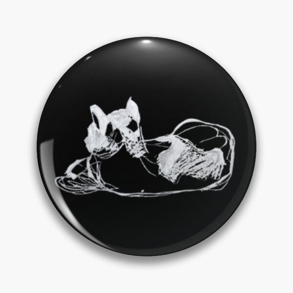 Item preview, (Large) Cat Sketch Black Back designed and sold by MNKARTS.