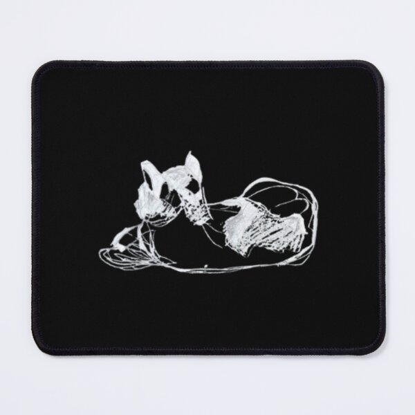 Item preview, (Large) Cat Sketch Black Back designed and sold by MNKARTS.