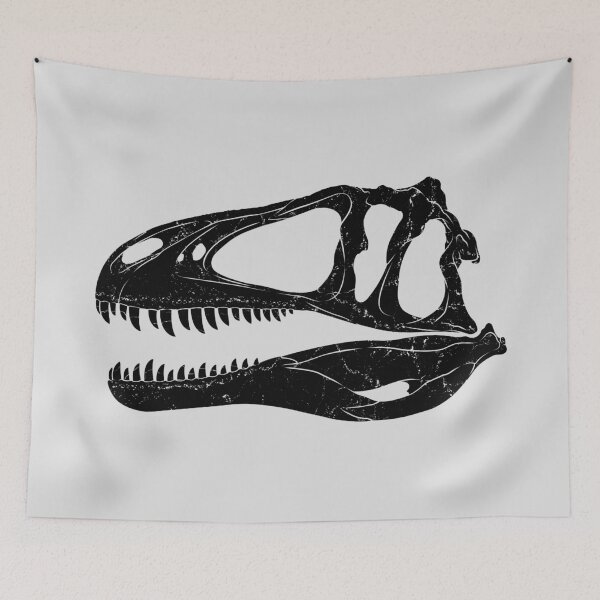 Item preview, Acrocanthosaurus Skull Fossil designed and sold by NicGrayGraphic.