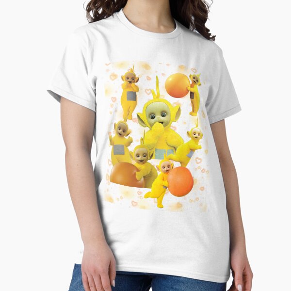 Tシャツ・カットソー LAUGHER Teletubbies Classic T-Shirt Pink TE8 Teletubbies T-Shirt – Cakeworthy