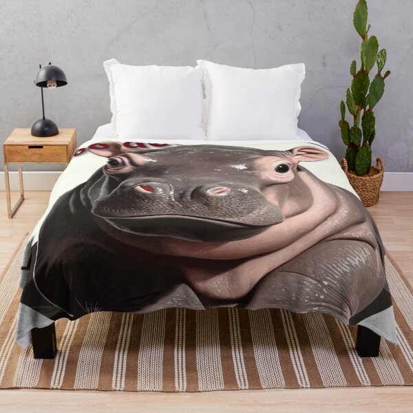 Item preview, Moo Deng - Baby Hippo From Thailand designed and sold by WaveVisions.