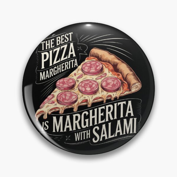 Item preview, The Best Pizza Margherita is Margherita with Salami designed and sold by Promoc.