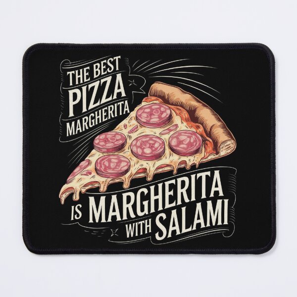 Item preview, The Best Pizza Margherita is Margherita with Salami designed and sold by Promoc.