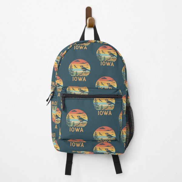 Item preview, Iowa - Vintage Sunset - Travel Badge designed and sold by Amazing States of America.