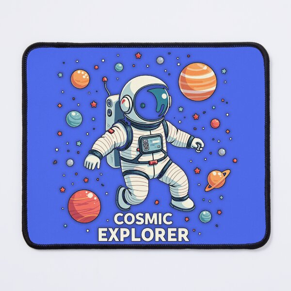 Item preview, Cosmic Explorer: Journey Through the Stars and Beyond designed and sold by FunnyFarmDesign.