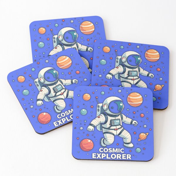 Item preview, Cosmic Explorer: Journey Through the Stars and Beyond designed and sold by FunnyFarmDesign.