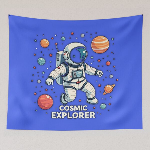 Item preview, Cosmic Explorer: Journey Through the Stars and Beyond designed and sold by FunnyFarmDesign.
