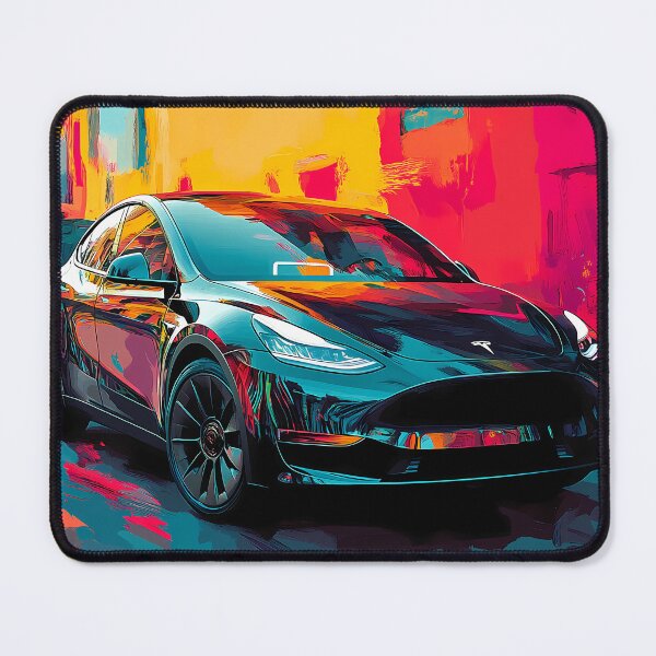 Item preview, Tesla Model Y II - Pop Art designed and sold by AutoPopStudio.