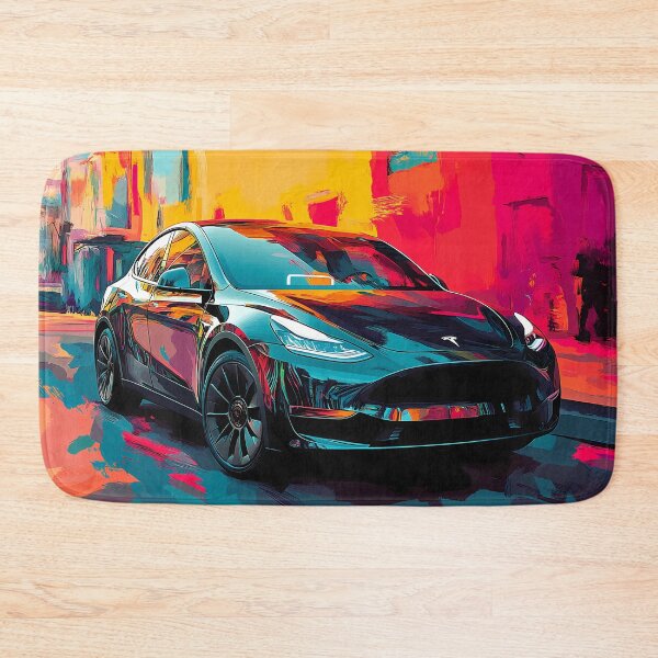 Item preview, Tesla Model Y II  -  Pop Art designed and sold by AutoPopStudio.