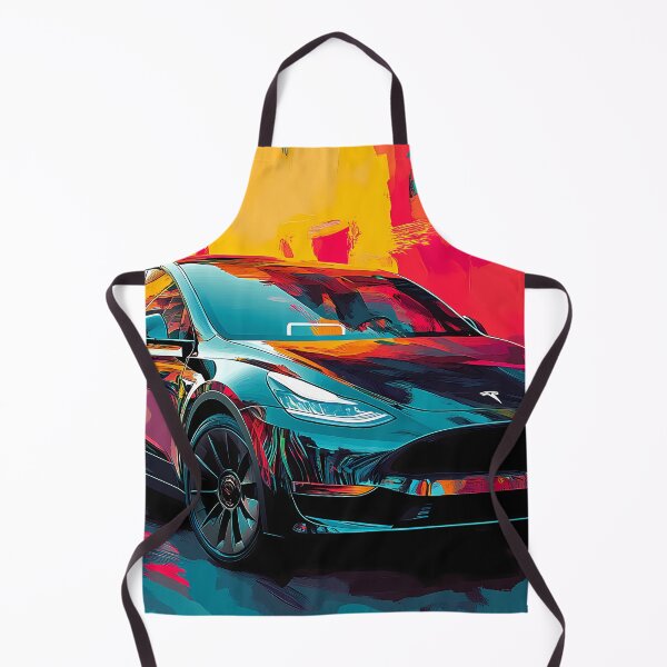 Item preview, Tesla Model Y II  -  Pop Art designed and sold by AutoPopStudio.