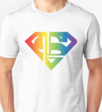 Supercorp Symbol - Rainbow Unisex T-Shirt