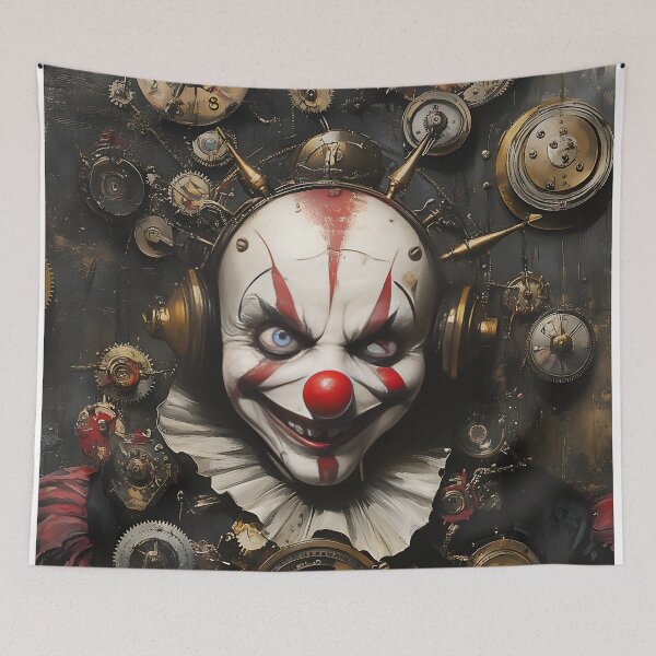 Item preview, Steampunk Clown with Ruff designed and sold by effervescence.