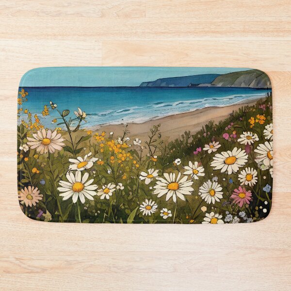 Item preview, Cottagecore Wildflowers Coastal Boho Style Countryside 3 of 4 designed and sold by Beachy.