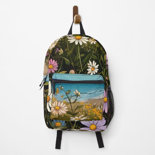 Item preview, Cottagecore Wildflowers Coastal Boho Style Countryside 3 of 4 designed and sold by Beachy.
