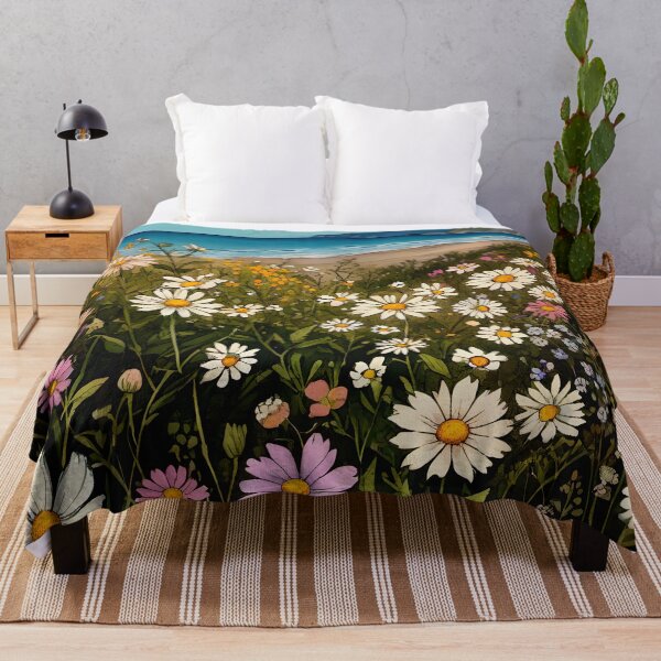 Item preview, Cottagecore Wildflowers Coastal Boho Style Countryside 3 of 4 designed and sold by Beachy.