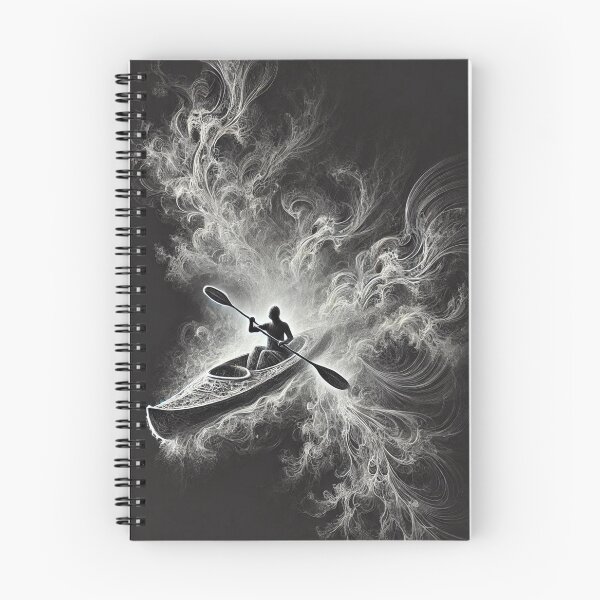 Item preview, Ethereal Kayaker in the Mist designed and sold by Blink Art Studio.