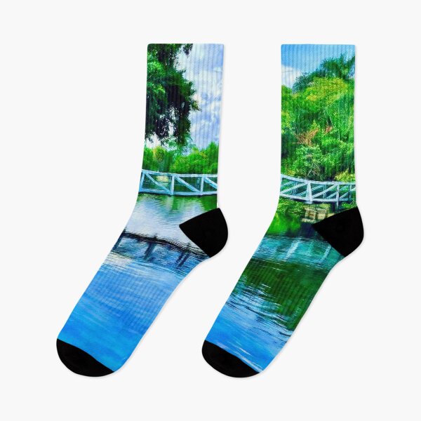 Item preview, Bridge Over Clear Blue Waters designed and sold by Pamela Storch.