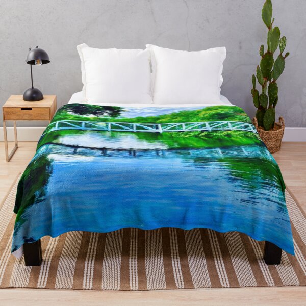 Item preview, Bridge Over Clear Blue Waters designed and sold by Pamela Storch.