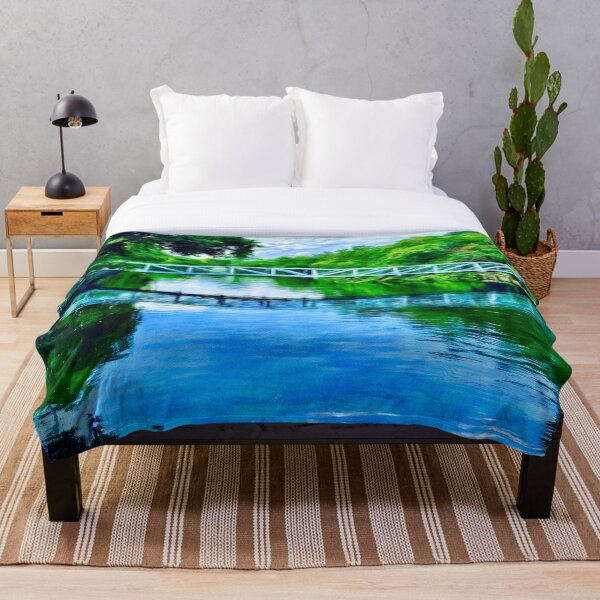 Item preview, Bridge Over Clear Blue Waters designed and sold by Pamela Storch.
