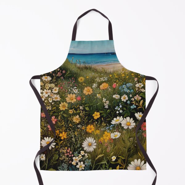 Item preview, Cottagecore Wildflowers Coastal Boho Style Countryside 4 of 4 designed and sold by Beachy.