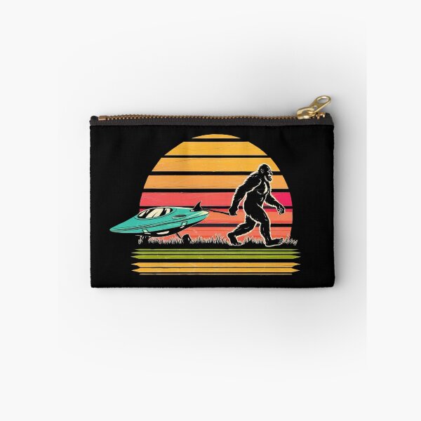 Item preview, Bigfoot Dragging Alien Ship designed and sold by Myra365Art.